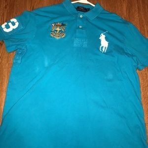 Men’s big pony polo shirt